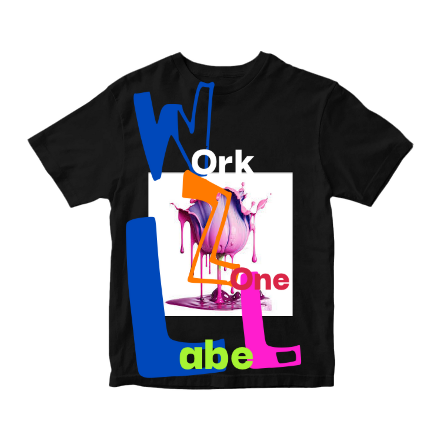 Work Zone Label art Relax fit short sleeve t-shirt