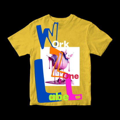 Work Zone Label art Relax fit short sleeve t-shirt