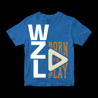 Wzl born to play T-shirt