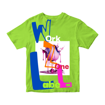 Work Zone Label art Relax fit short sleeve t-shirt